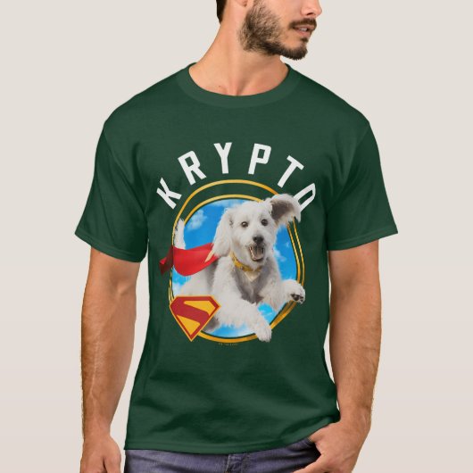 Superman 2025 Movie Krypto Sky family Tシャツ (正面)