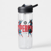 Superman Legends Forever Graphic ウォーターボトル (左面)