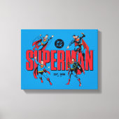 Superman Legends Forever Graphic キャンバスプリント (正面)