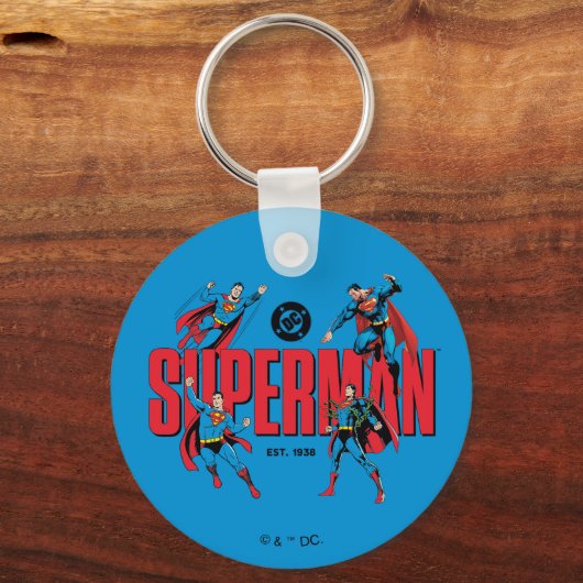 Superman Legends Forever Graphic キーホルダー (正面)