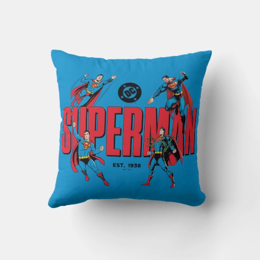 Superman Legends Forever Graphic クッション (裏面)