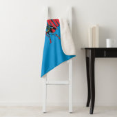 Superman Legends Forever Graphic シェルパブランケット (インサイチュ)