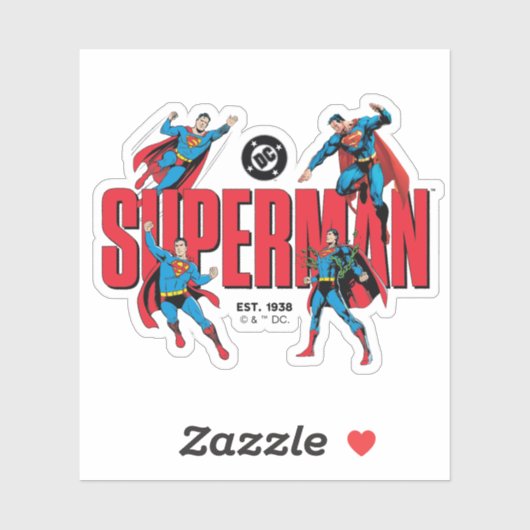 Superman Legends Forever Graphic シール (シート)