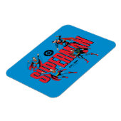 Superman Legends Forever Graphic マグネット (左側)