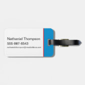 Superman Legends Forever Graphic ラゲッジタグ (裏面横)