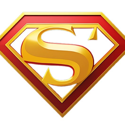 Superman logo tシャツ