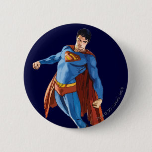Superman Looking Down 缶バッジ