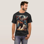 Superman – Man of Steel Power Surg Tシャツ (正面フル)