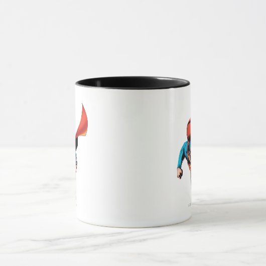 Superman moving forward マグカップ (中央)