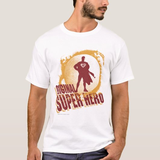 Superman Original Super Hero Tシャツ (正面)