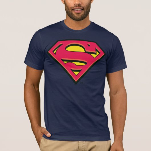 Superman S-Shield | Classic Logo Tシャツ (正面)