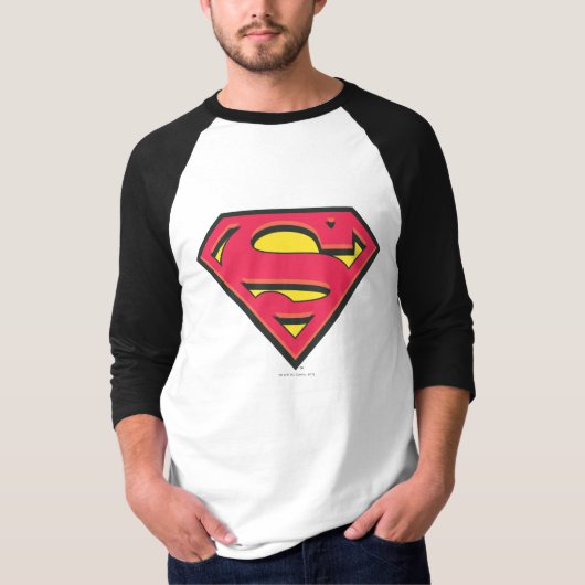 Superman S-Shield | Classic Logo Tシャツ (正面)