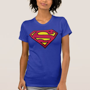 Superman S-Shield   Dirt Logo Tシャツ
