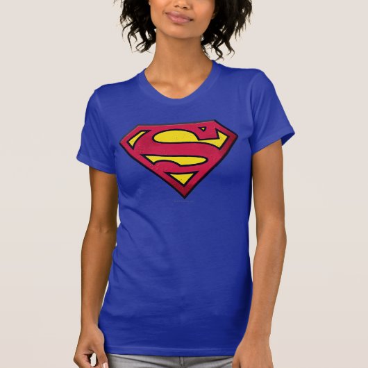 Superman S-Shield | Dirt Logo Tシャツ (正面)