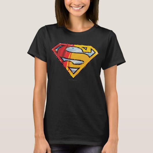 Superman S-Shield | Red and Orange Logo Tシャツ (正面)