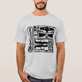 Supermarineの短気者モデルキットのワイシャツ Tシャツ (正面)