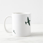 Supermarineの短気者 コーヒーマグカップ (左)