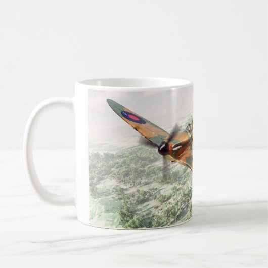 "Supermarine Spitfire”mug コーヒーマグカップ (左)