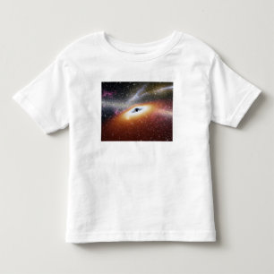 supermassiveブラックホールのイラストレーション トドラーTシャツ