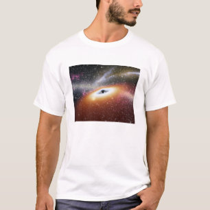 supermassiveブラックホールのイラストレーション tシャツ