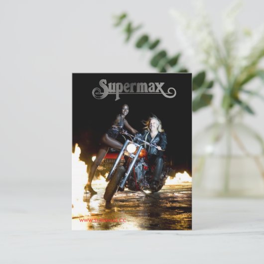 Supermaxはがき ポストカード (スタンド正面)