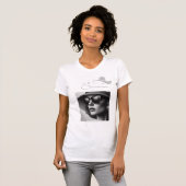 Supermodel status Tee, Woman, Proud, funny Tシャツ (正面フル)
