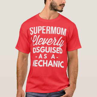SuperMomは巧みに整備士化 Tシャツ