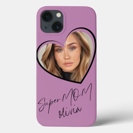 SuperMOMフォトピエレガントッモダンク Case-Mate iPhoneケース (裏面)