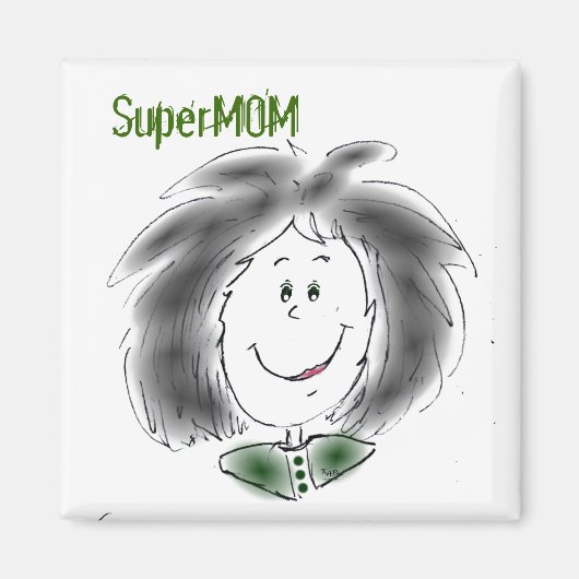 SuperMOMマグネット マグネット (正面)