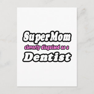 SuperMom...歯医者 ポストカード