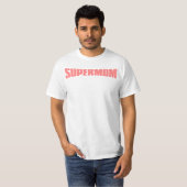 SuperMom: 私の母は私の英雄です Tシャツ (正面フル)