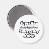 SuperMom...緊急ナース マグネット (正面/裏面)