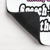 SuperMom...言語病理学者 マウスパッド (コーナー)