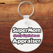 SuperMom...鑑定人 キーホルダー (正面)