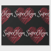 SuperMom Approved ラッピングペーパー (フラット)