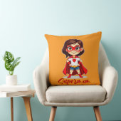 Supermom – Cute Mother Superhero Design クッション (椅子)