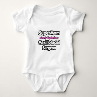 SuperMom...Maxilloface外科医 ベビーボディスーツ