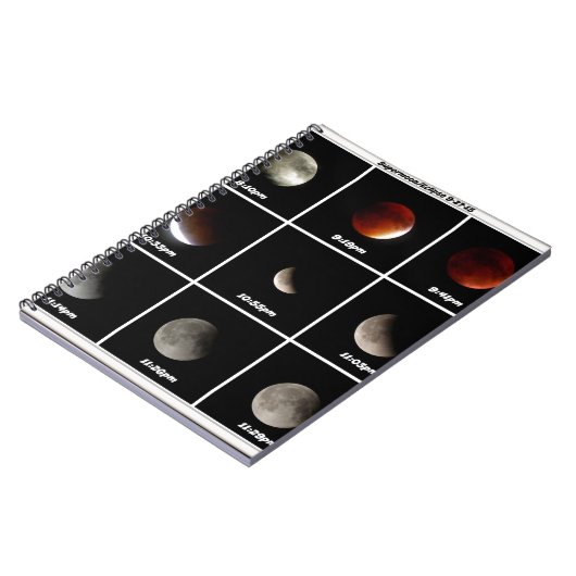 Supermoon & Eclipse ノートブック (左側)