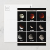 Supermoon & Eclipse ポストカード (正面/裏面)