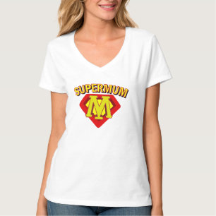SuperMumレディース上の母の日か誕生日 Tシャツ