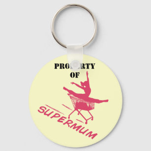 Supermum Keychain キーホルダー
