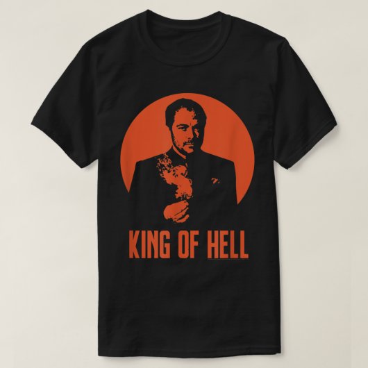 Supernatural Crowley King Of Hell Tシャツ (デザイン正面)