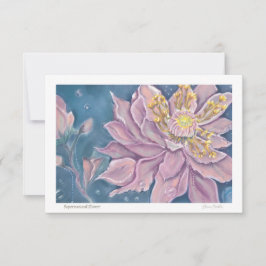 Supernatural Flower ノートカード