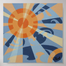 SUPERNOVAプリント(6"x6")