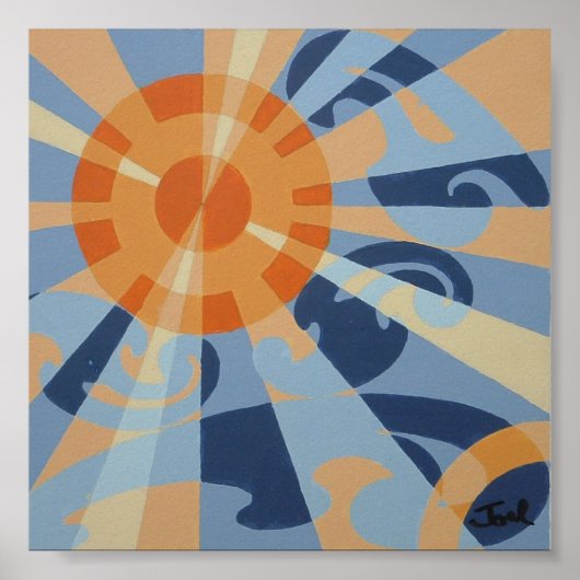 SUPERNOVAプリント(6"x6") ポスター (正面)