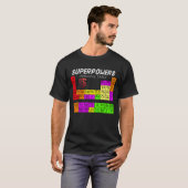 Superpowers periodic table tシャツ (正面フル)