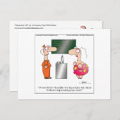 SUPERSIZE MEポストカード(April McCallumより) ポストカード (正面/裏面)