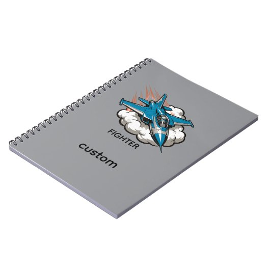 Supersonic Fighter Jet ノートブック (左側)