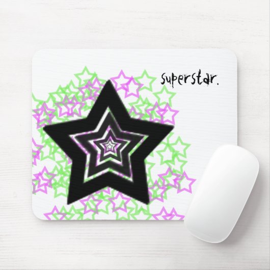 ~superstar.~のmousepad マウスパッド (マウス)