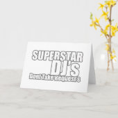 Superstar DJ カード (黄色い花)